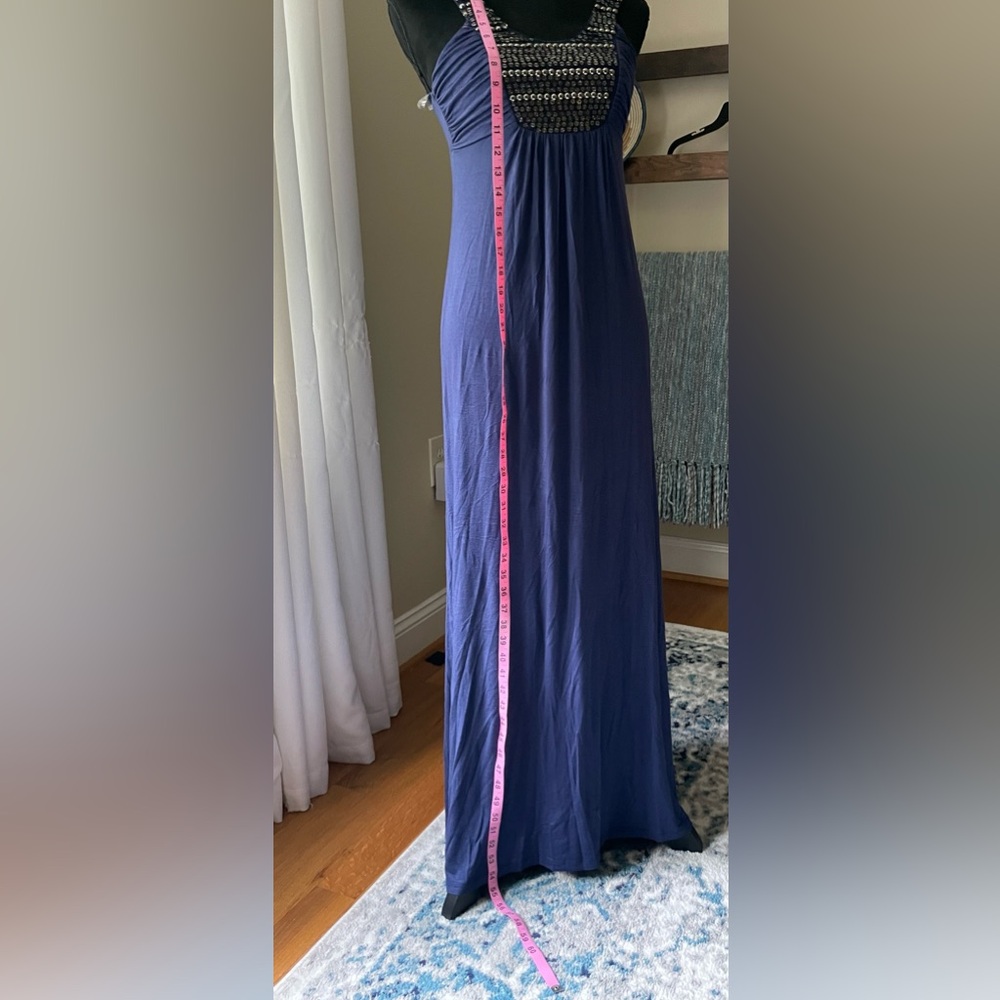Soprano Maxi Dress with Studs & Sequins Bodice - Picture 5 of 7